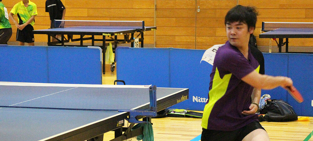 第36回会長杯兼VICTAS杯争奪卓球大会-1回戦