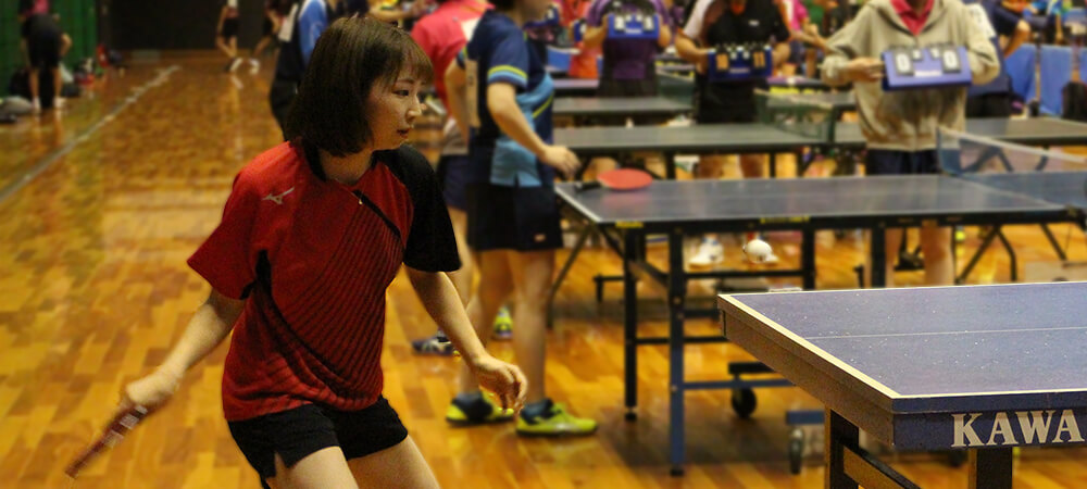 令和元年度静岡県西部卓球選手権大会-一般女子-予選リーグ